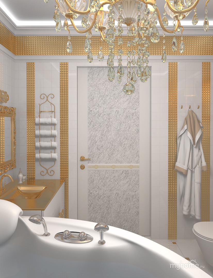 Золотая Ванная Комната