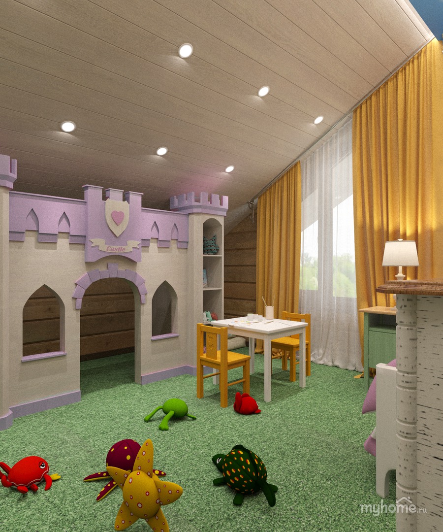 Детские комнаты в доме