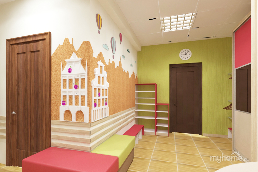 Дизайн Холла Детского Сада